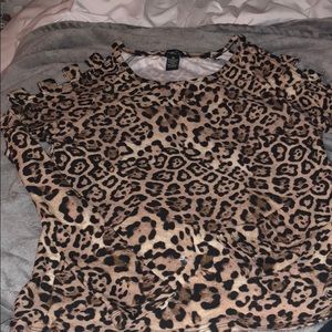 Long sleeve with slits down the arms